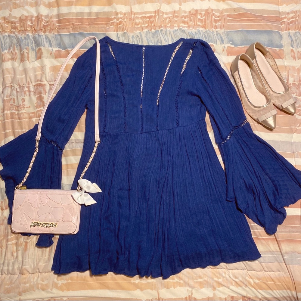 New Free People Blue Dress